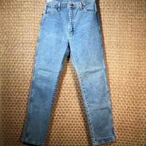 Vintage Wrangler High Waist Mom Straight Jeans W30